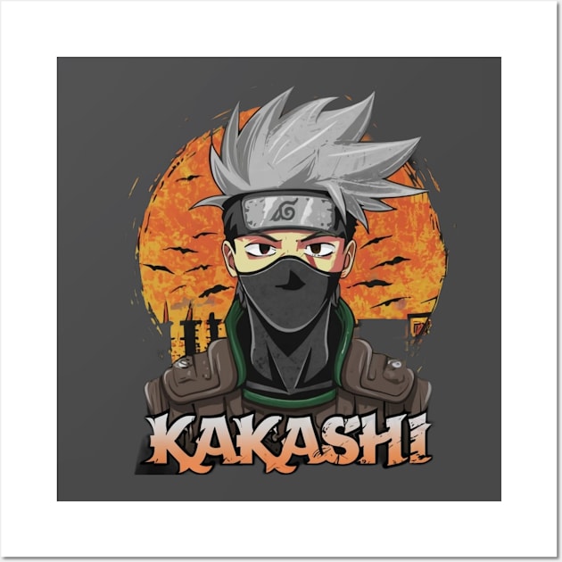 Kakashi Wall Art by TshirtMA